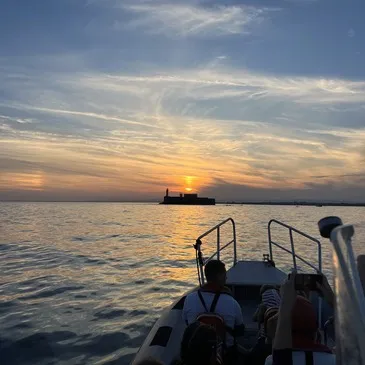 Balade en Bateau au Coucher de Soleil au Cap d'Agde — balade en bateau à Le Cap d'Agde