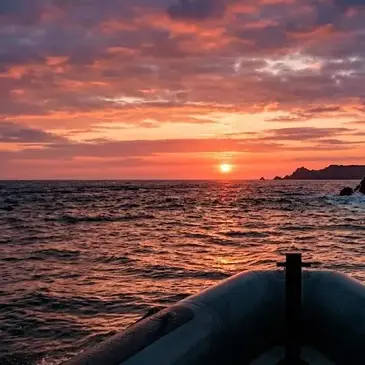 Coucher de soleil en Bateau à Camaret-sur-Mer — balade en bateau à Camaret-sur-Mer